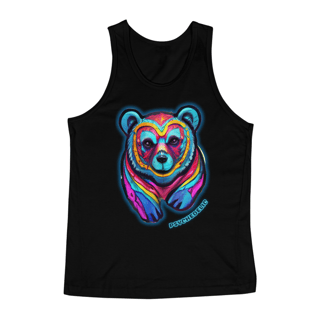 Nome do produto Psychedelic Bear - Regata