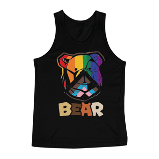 Nome do produto Pride Flag Bear Mosaic - Regata