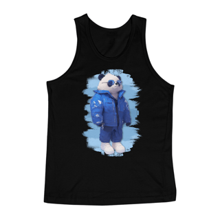 Nome do produto Blue Puffer Panda - Regata
