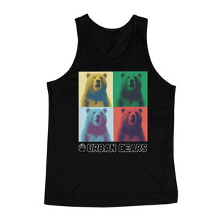 Nome do produto Urban Bears Pop Art - Regata