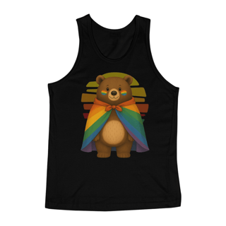 Nome do produto Rainbow Flag Bear - Regata