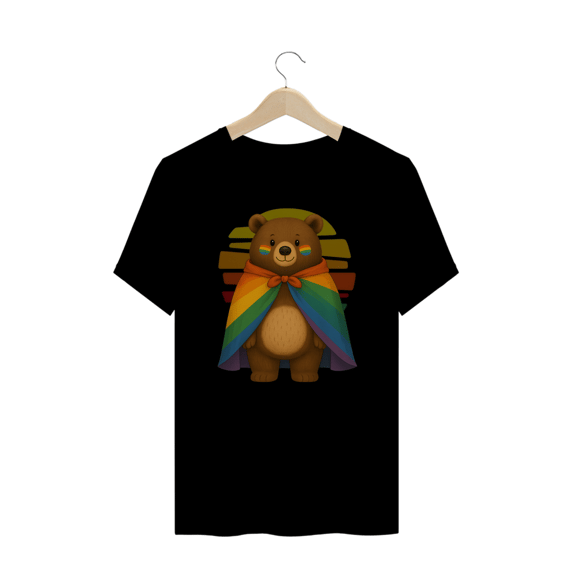 Rainbow Flag Bear - Plus Size