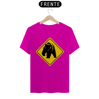 Nome do produto Placa de Trânsito Urso - Quality