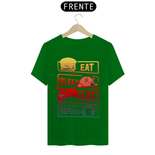 Nome do produto Eat Sleep Game Repeat - Quality