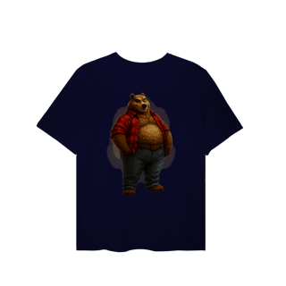 Nome do produto Ursão Xadrez - Plus Size