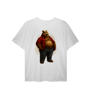 Nome do produto Ursão Xadrez - Plus Size