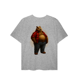 Nome do produto Ursão Xadrez - Plus Size