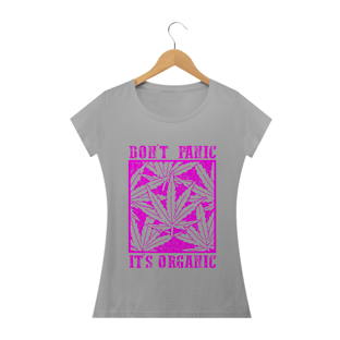 Nome do produtoT-SHIRT DON'T PANIC FEMININA 