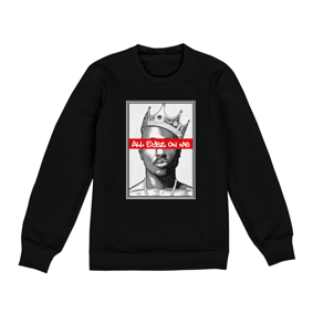 MOLETOM CARECA (SEM CAPUZ) 2PAC ALL EYEZ ON ME