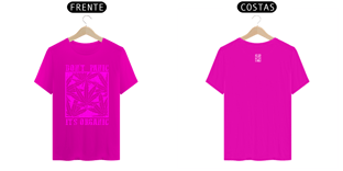 Nome do produtoCAMISETA DON'T PANIC ESTAMPA ROSA