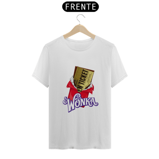 Camiseta Wonka | Golden Ticket | A Fantástica Fábrica de Chocolate