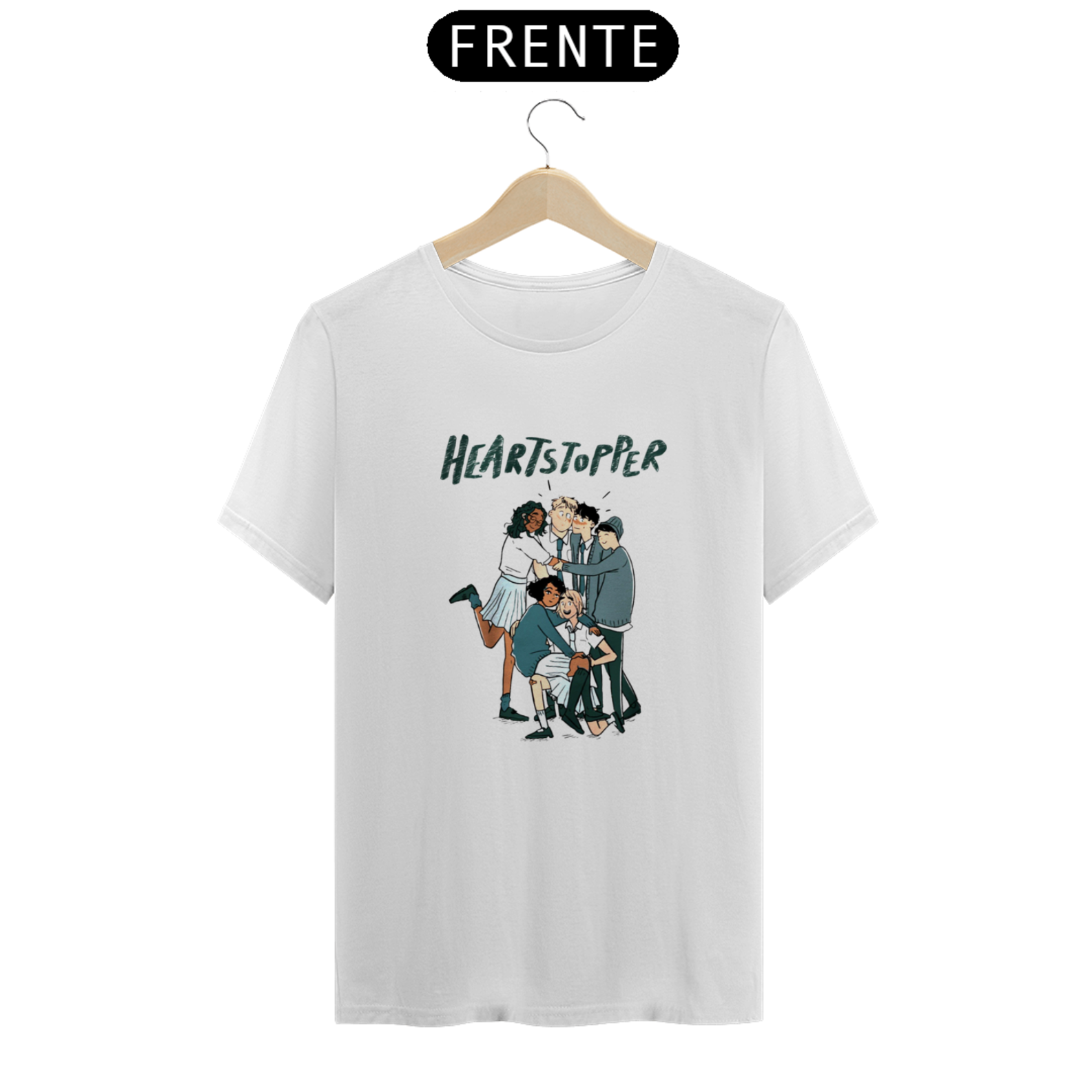 Camiseta Heartstopper | Amigos