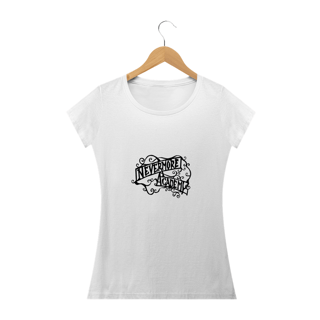 Nome do produto Camiseta Wandinha | Baby Look | Nevermore Academy