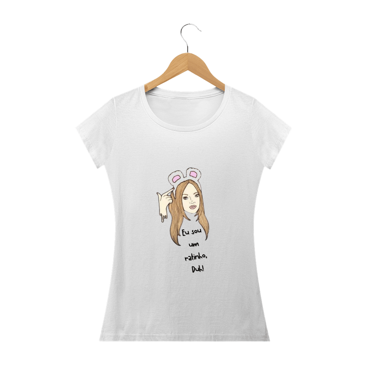 Nome do produto: Camiseta Meninas Malvadas | Baby Look | Karen | Ratinho
