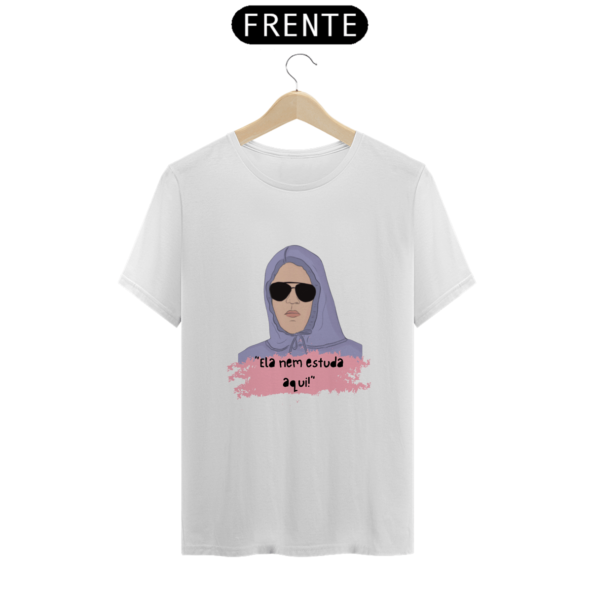 Nome do produto: Camiseta Meninas Malvadas | Ela nem estuda aqui! 