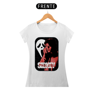 Camiseta Final Girls | Sidney Prescott | Pânico | Baby Look