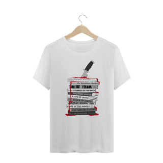 Nome do produto Camiseta Pânico | Livros da Gale Weathers | Plus Size