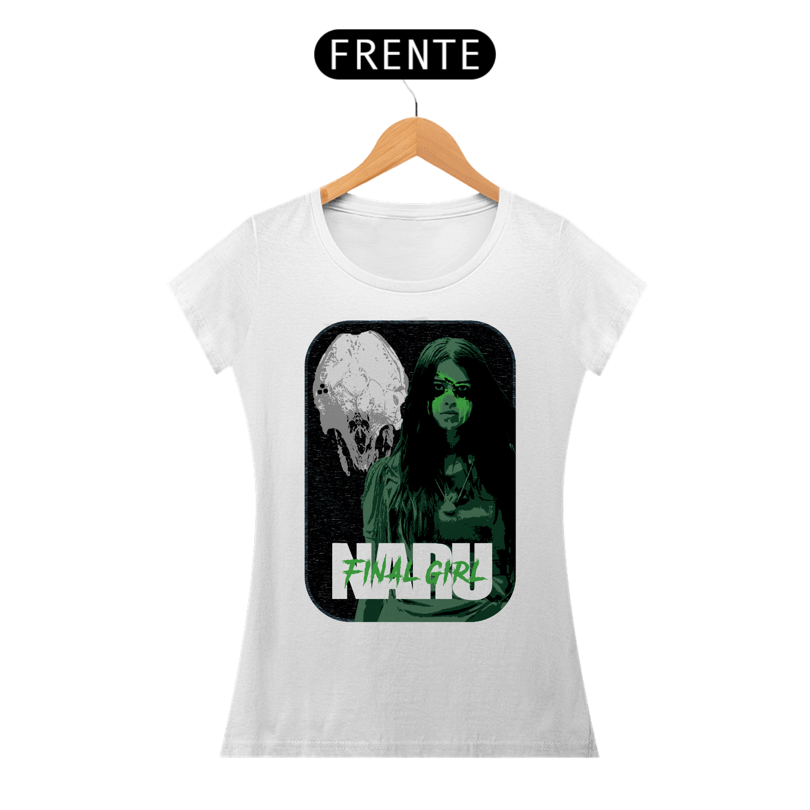 Camiseta Final Girls | Naru | Predador | Baby Look