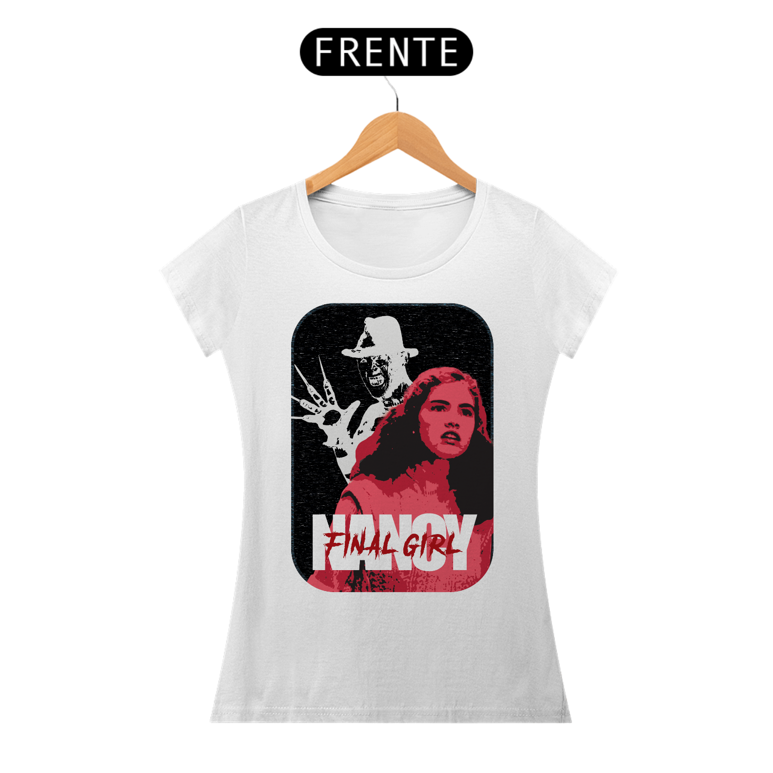 Camiseta Final Girls | Nancy Thompson | A Hora do Pesadelo | Baby Look