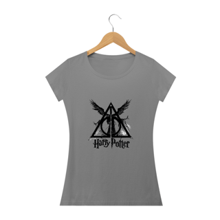 Nome do produto Camiseta Harry Potter | Baby Look | As Relíquias da Morte
