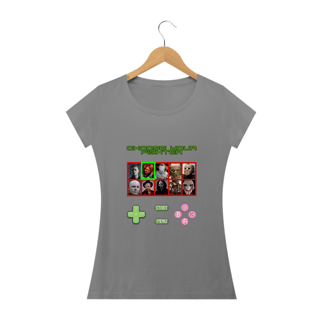 Nome do produto Camiseta Choose Your Fighter | Baby Look | Vilões do Terror