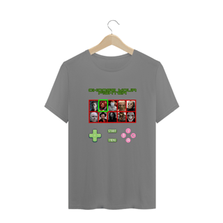 Nome do produto Camiseta Choose Your Fighter | Plus Size | Vilões do Terror