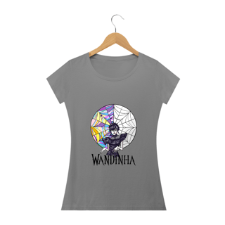 Nome do produto Camiseta Wandinha | Baby Look