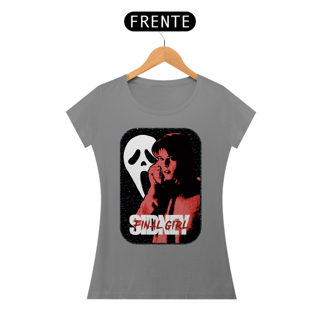 Nome do produto Camiseta Final Girls | Sidney Prescott | Pânico | Baby Look