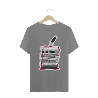 Nome do produto Camiseta Pânico | Livros da Gale Weathers | Plus Size