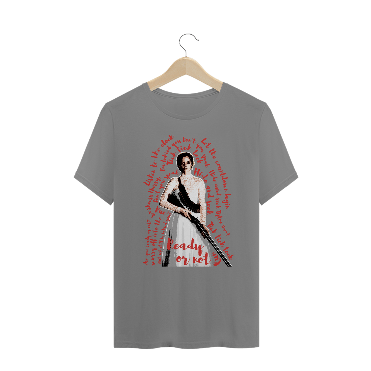 Nome do produto: Camiseta Casamento Sangrento | Ready or Not | Hide and Seek | Plus Size