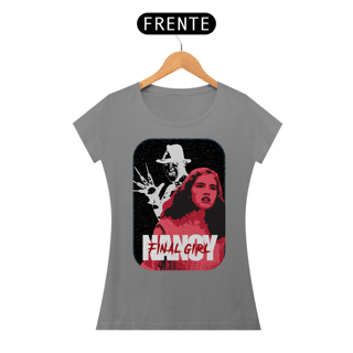 Nome do produto Camiseta Final Girls | Nancy Thompson | A Hora do Pesadelo | Baby Look