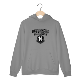 Nome do produto Moletom Canguru | Wandinha | Nevermore Academy