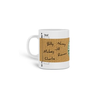 Nome do produto Caneca Pânico | Screambucks Coffee | Ghostfaces
