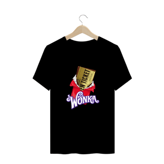 Nome do produto Camiseta Wonka | Plus Size | A Fantástica Fábrica de Chocolate