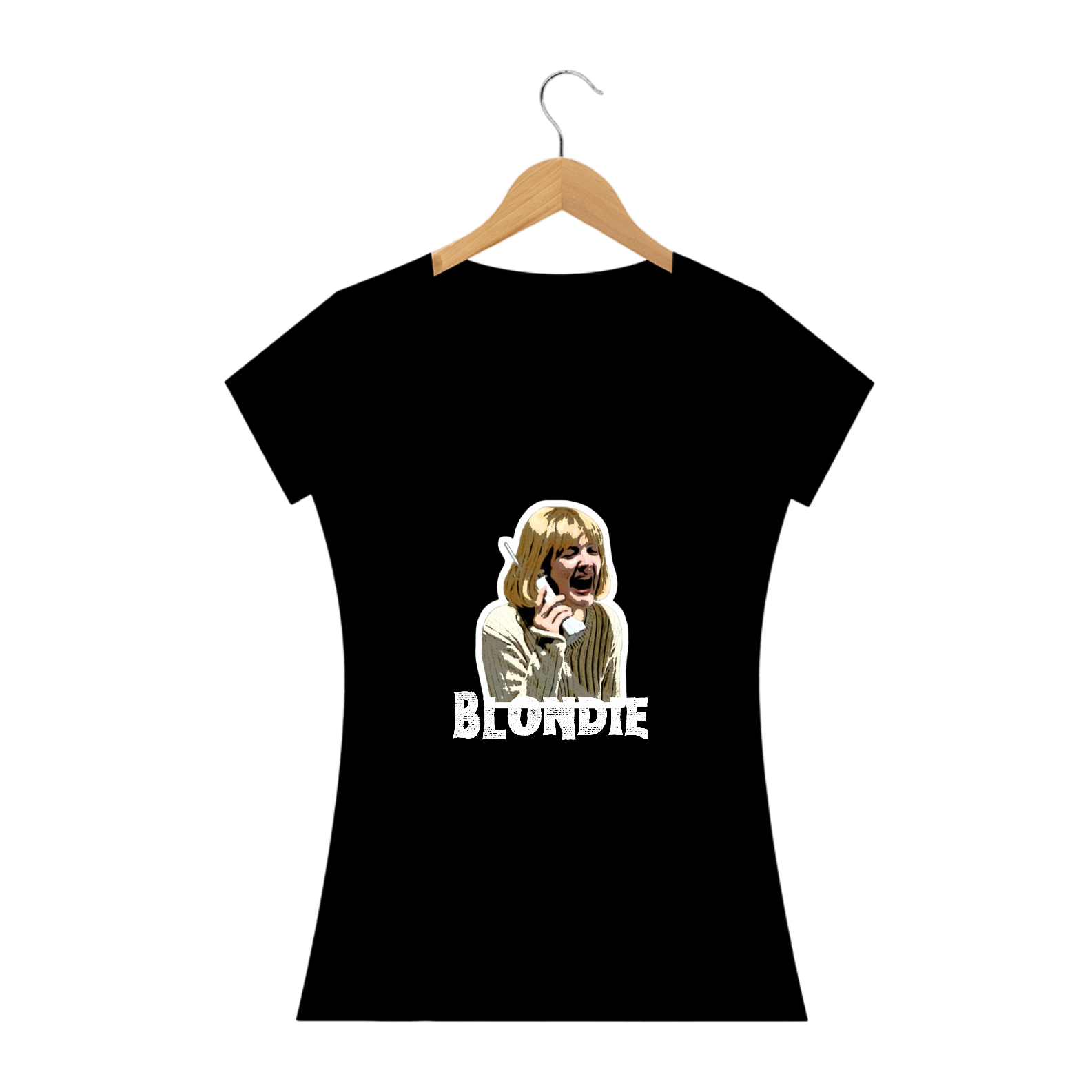 Camiseta Pânico | Baby Look | Casey Becker | Blondie