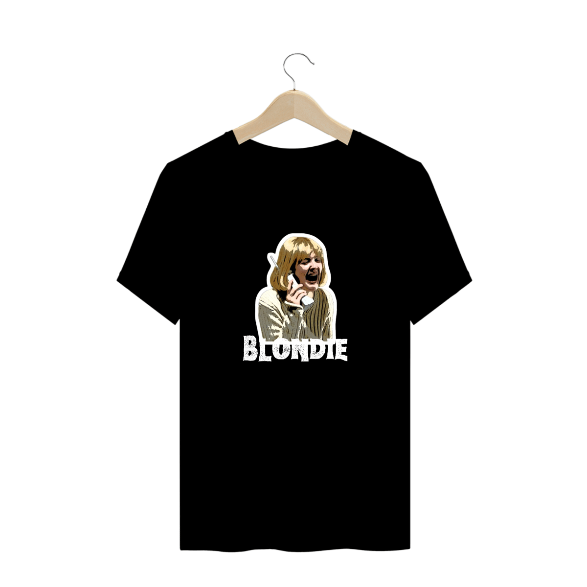Nome do produto: Camiseta Pânico | Plus Size | Casey Becker | Blondie