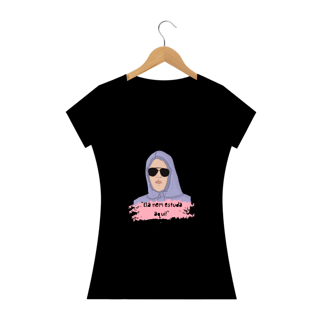 Nome do produto Camiseta Meninas Malvadas | Baby Look | Damian | Ela nem estuda aqui