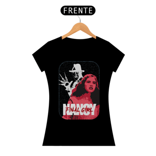 Nome do produto Camiseta Final Girls | Nancy Thompson | A Hora do Pesadelo | Baby Look