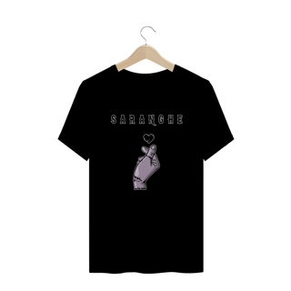 Nome do produto Camiseta Mãozinha | Saranghe | Plus Size