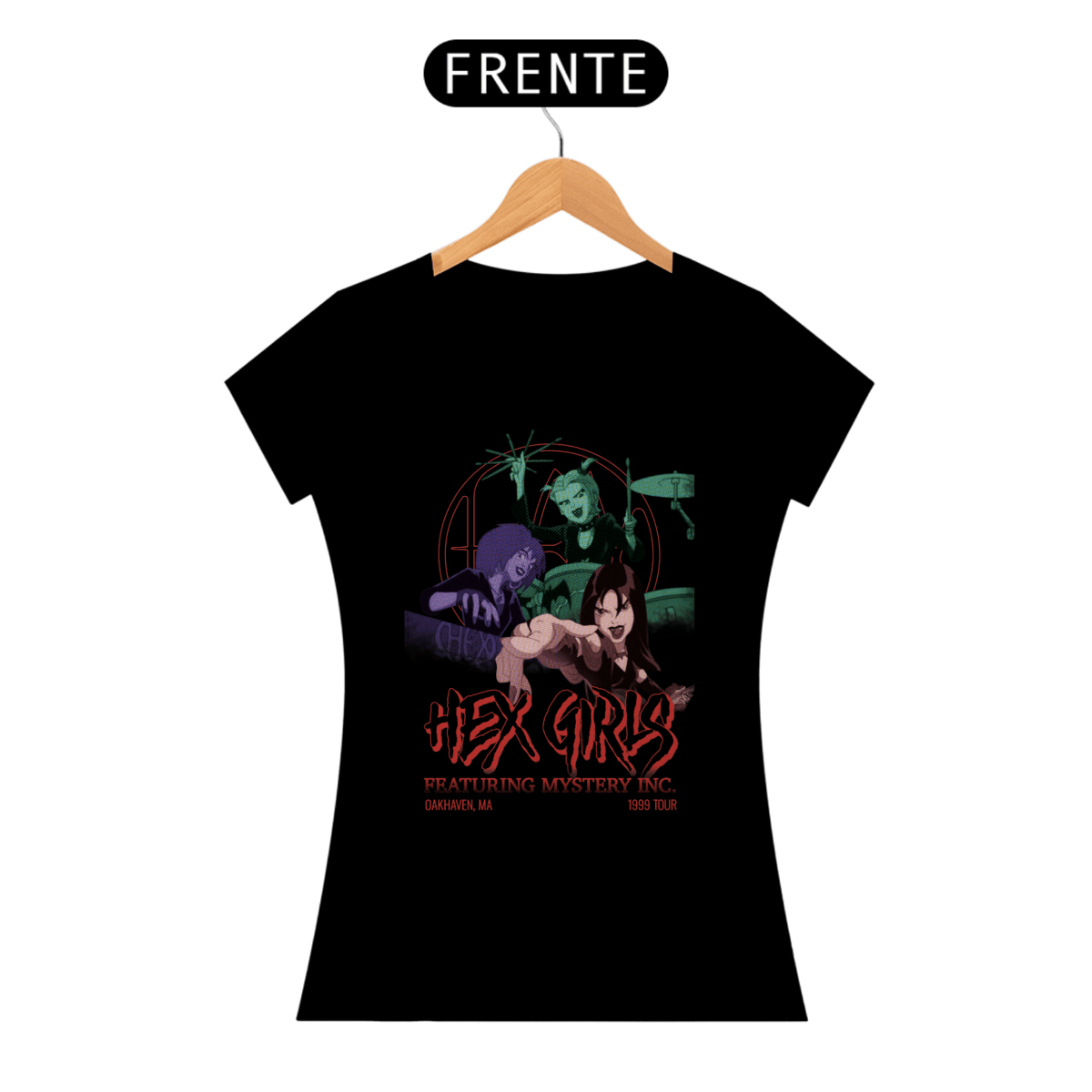 Nome do produto: Camiseta Hex Girls | Baby Look