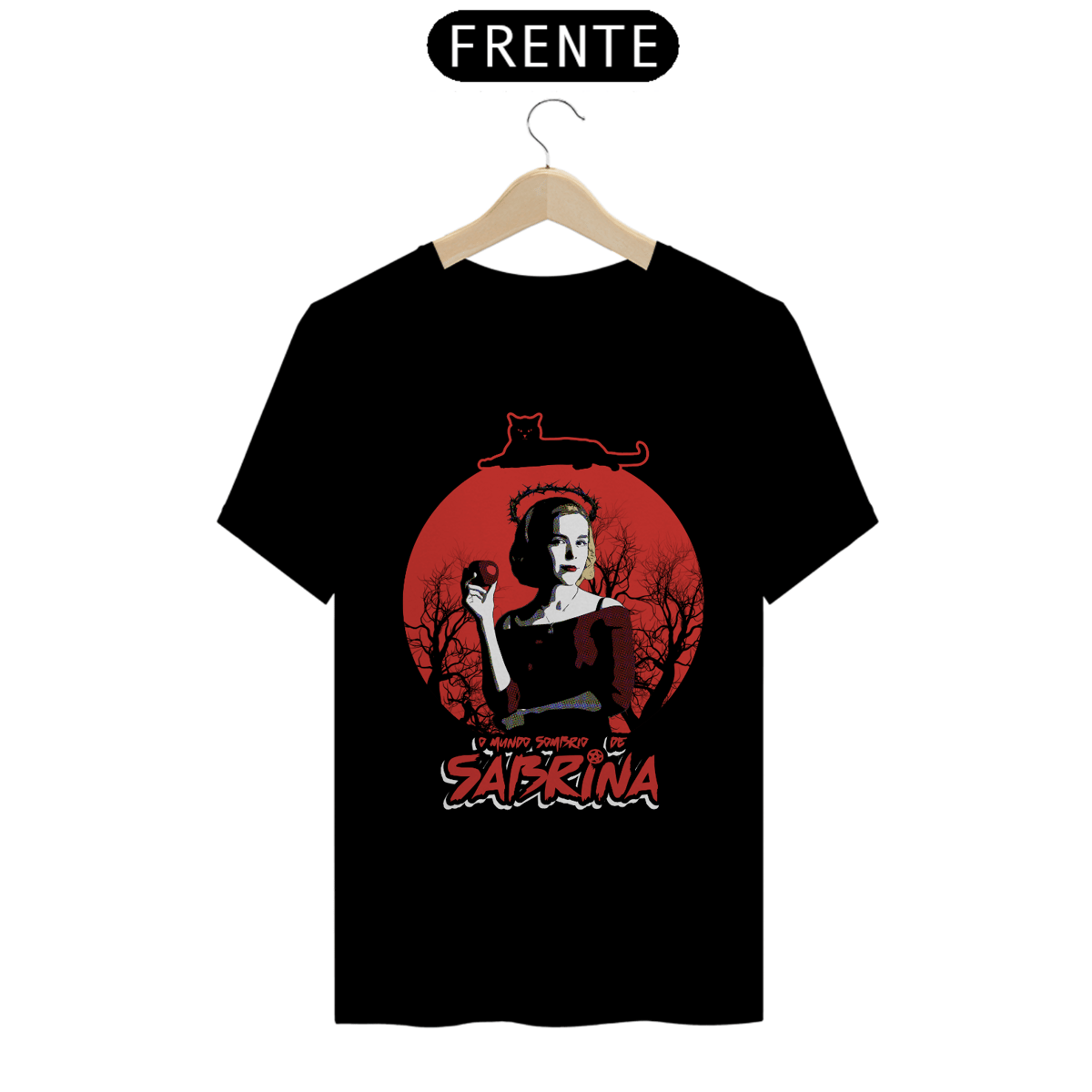 Nome do produto: Camiseta O Mundo Sombrio de Sabrina