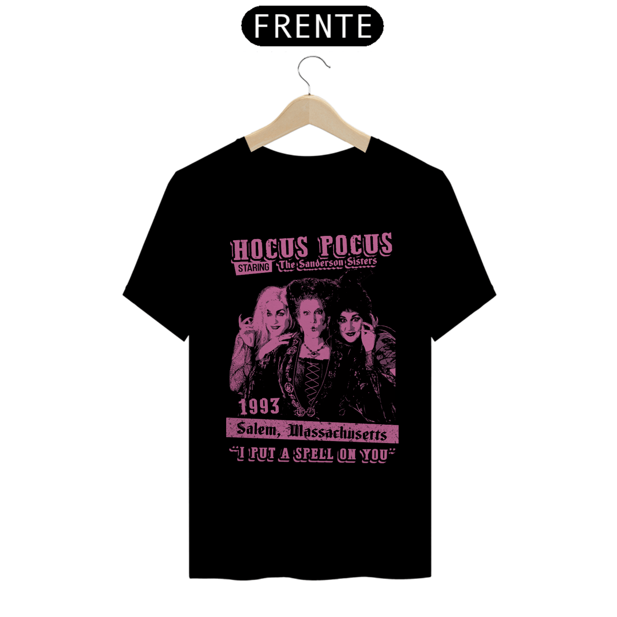 Nome do produto: Camiseta Abracadabra | I Put A Spell On You