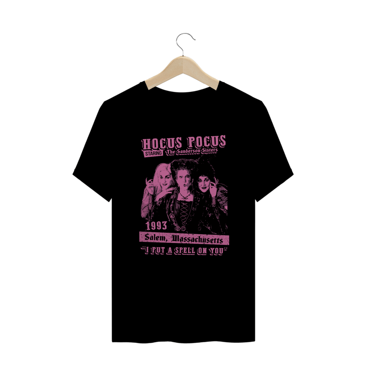 Nome do produto: Camiseta Abracadabra | I Put A Spell On You | Plus Size