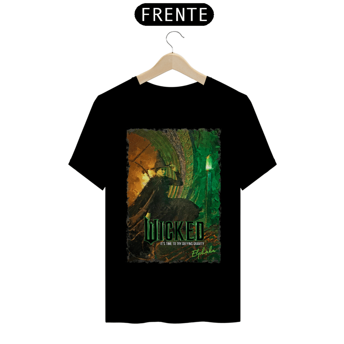 Nome do produto: Camiseta Wicked Elphaba 
