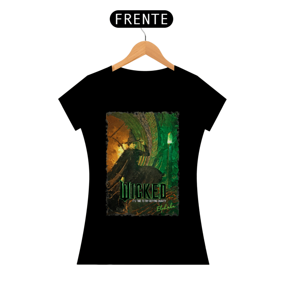 Nome do produto: Camiseta Wicked Elphaba | Baby Look
