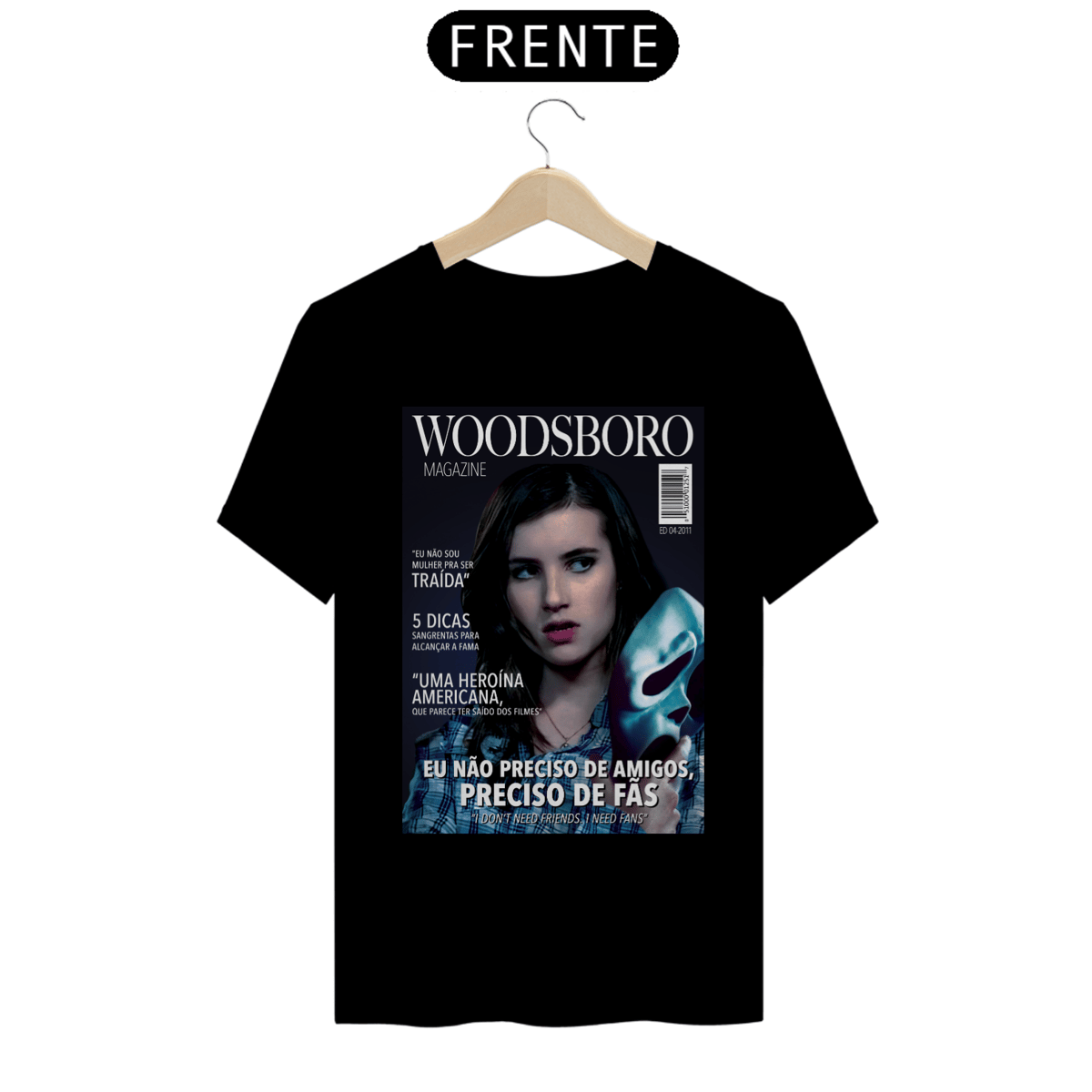Nome do produto: Camiseta Pânico | Jill Roberts