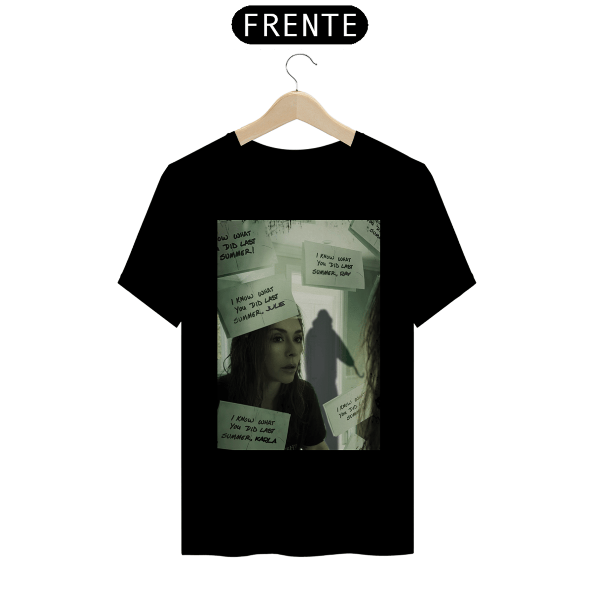 Nome do produto: Camiseta Eu Sei O Que Vocês Fizeram no Verão Passado