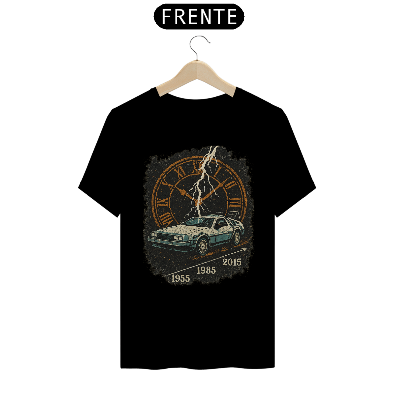 Camiseta De Volta Para o Futuro