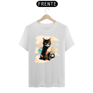 Nome do produto Camiseta Econômica Gato Personalizado