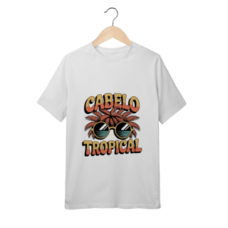 Nome do produto CAMISETA INFANTIL - CABELO TROPICAL